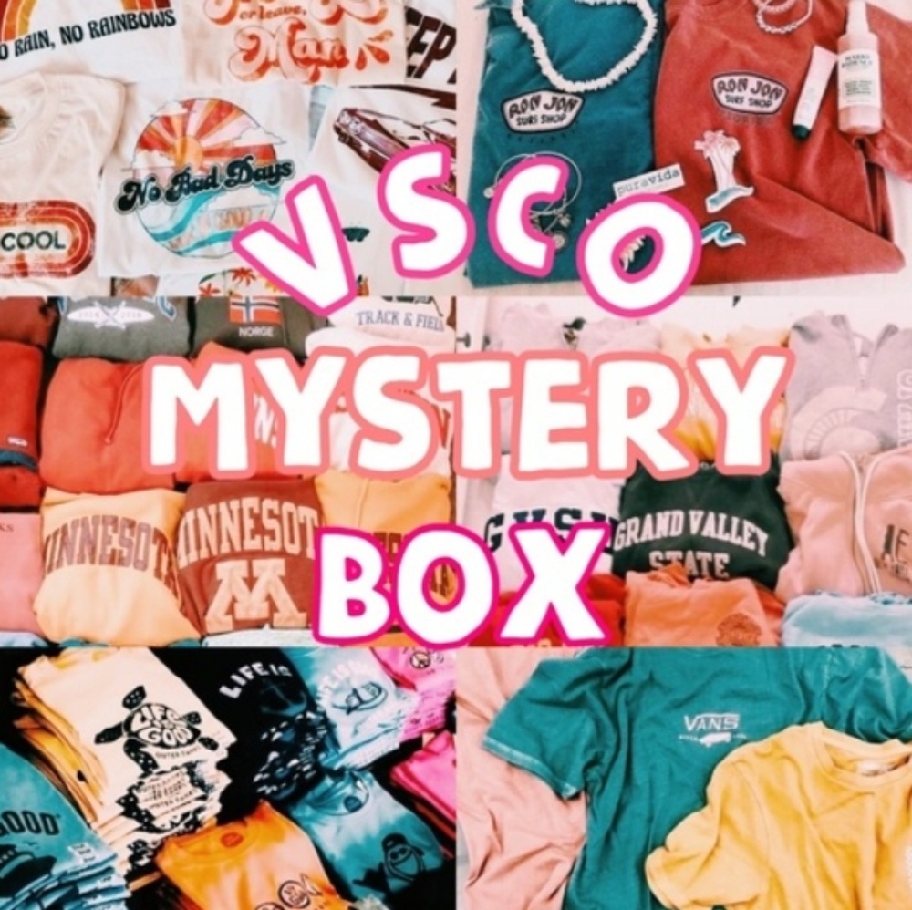 6+ Items VSCO MYSTERY BOX